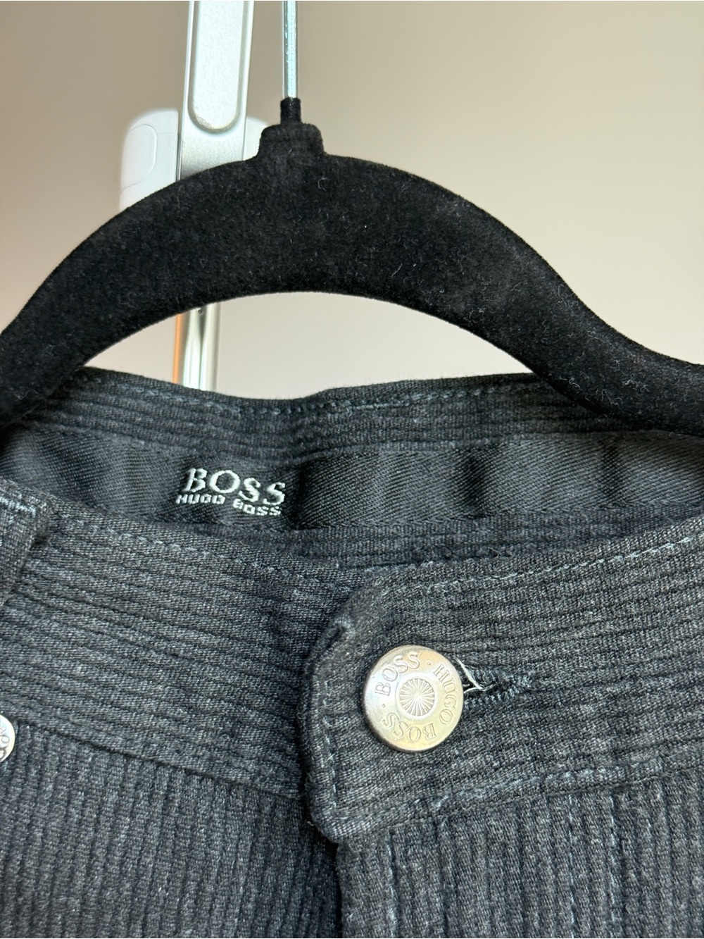BOSS Hugo Boss Womens Black WideLeg Jeans Quiet Luxury Business Casual Girl Boss - Picture 4 of 6